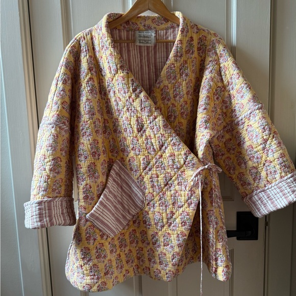 Custom Quilt Jacket Kimono S M L - Picture 6 of 16
